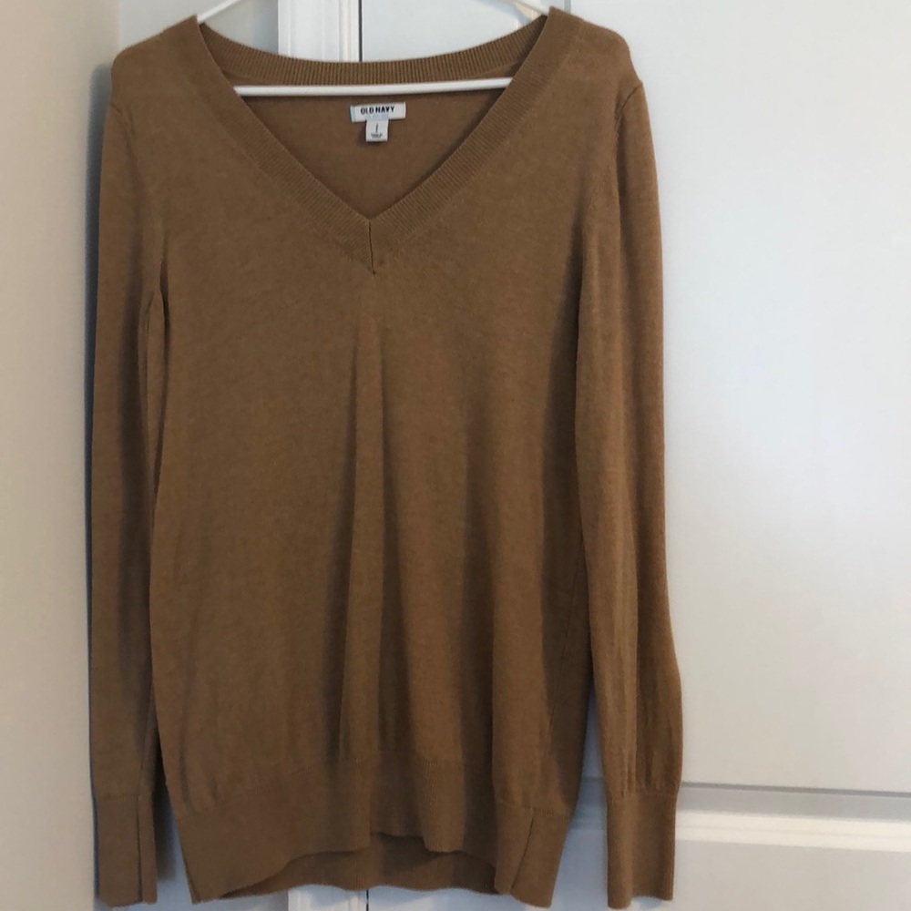 V-neck sweater
